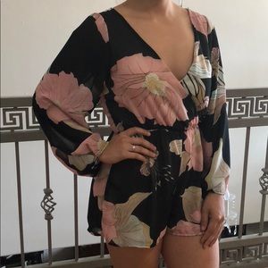 Floral jumpsuit !
